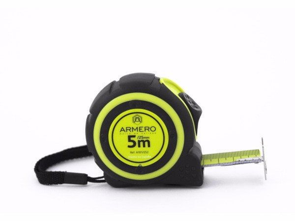Рулетка Armero A101/252 с 2 фиксаторами 5м/25 мм Рулетка Armero A101/252 с 2 фиксаторами 5м/25 мм