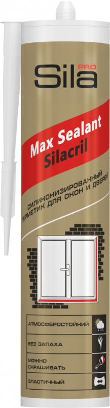 Герметик силиконовый Sila PRO Max Sealant Silacril