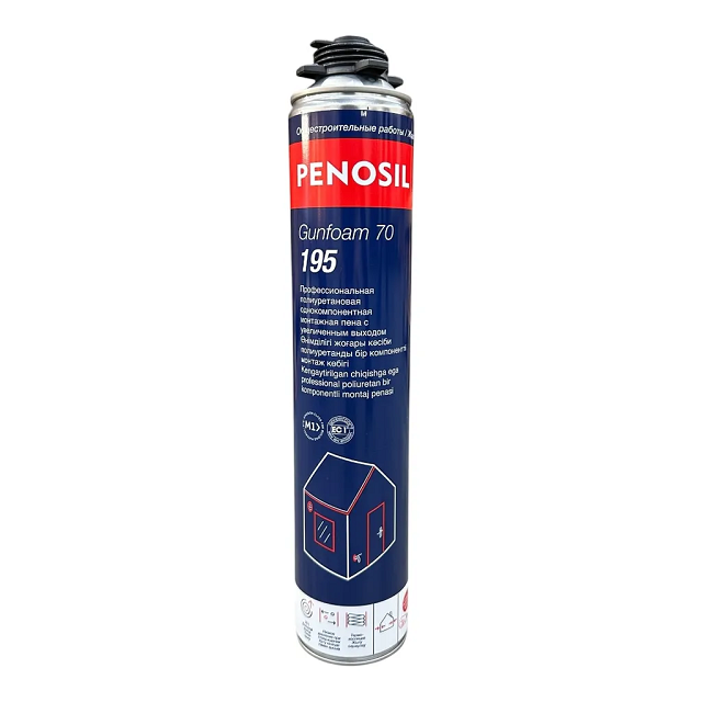 Пена монтажная Penosil Gunfoam 195, 70 летняя