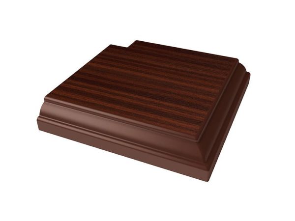 Угол для наличника Qunell U-81 махагон Угол для наличника Qunell U-81 махагон