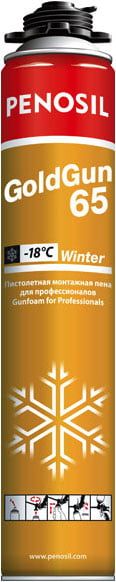 Пена монтажная PENOSIL GoldGun 65 зимняя Пена монтажная PENOSIL GoldGun 65 зимняя