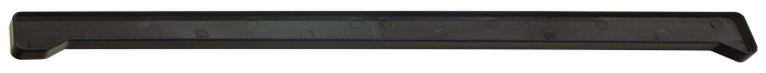 Стыки на подоконники пвх «Möller» чёрный ультрамат 490 мм