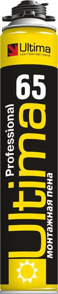 Пена монтажная ULTIMA Professional 65 летняя Пена монтажная ULTIMA Professional 65 летняя