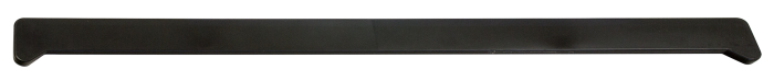 Заглушки на подоконники пвх «Möller» чёрный ультрамат 460 мм